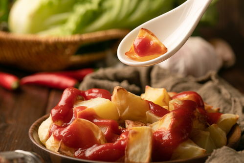 油炸土豆 街頭小吃的攝影魅力